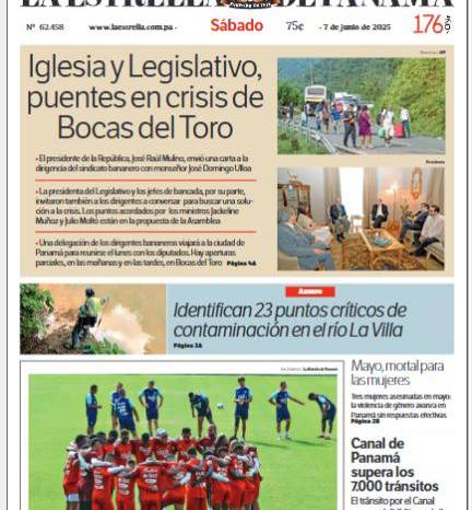 Portada del impreso de 7 de junio de 2025