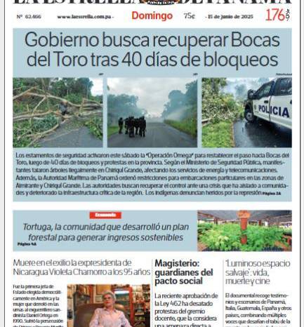 Portada del impreso de 15 de junio de 2025