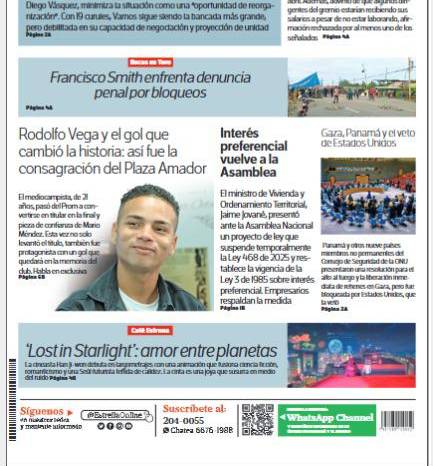 Portada del impreso de 5 de junio de 2025