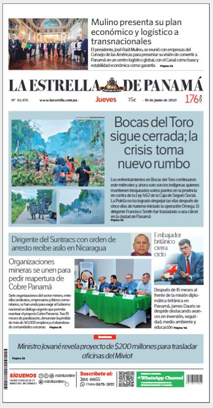 Portada del impreso de 19 de junio de 2025