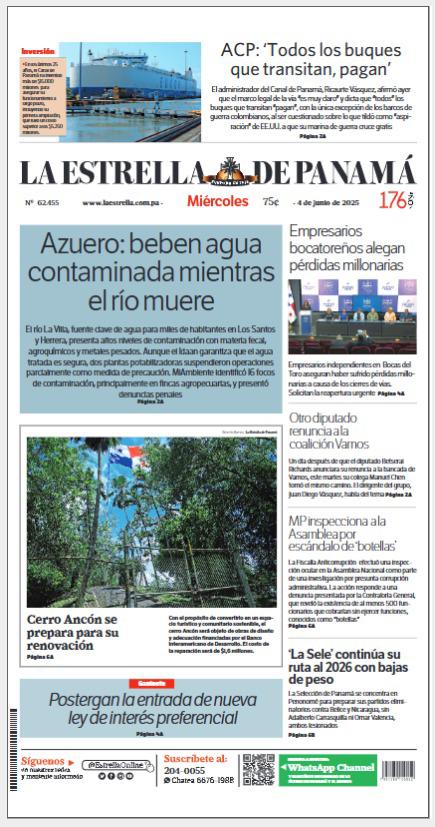 Portada del impreso de 4 de junio de 2025