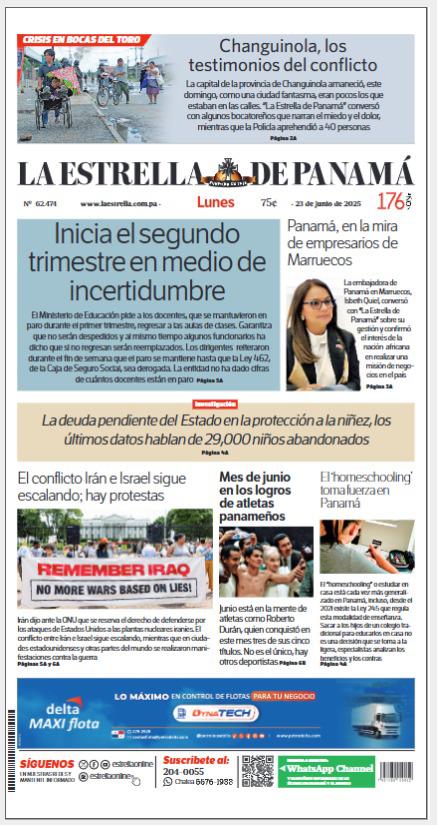 Portada del impreso de 23 de junio de 2025