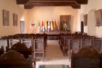 En el Salón Bolívar se reunió el primer congreso de Estados Americanos en 1826.