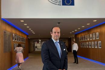El canciller visitó Bruselas con motivo de la reunión entre la Unión y Costa Rica, El Salvador, Guatemala, Honduras, Nicaragua y Panamá.