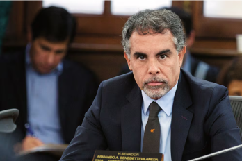 El ministro del Interior colombiano, Armando Benedetti.