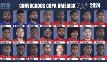 Los 26 convocados de Panamá para la Copa América.