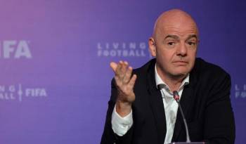 El presidente de la FIFA, Gianni Infantino. EFE/ Str