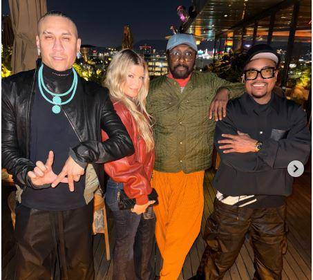 El reencuentro de los Black Eyed Peas y Fergie, publicado el pasado sábado 13 de diciembre.