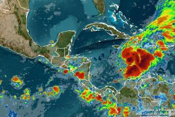 Panamá estará bajo la influencia indirecta de la tormenta tropical Melissa, que se encuentra sobre el centro del Mar Caribe.