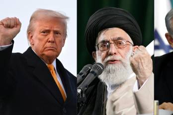 El líder supremo de Irán, Ali Khamenei; el presidente de Estados Unidos, Donald Trump; y el primer ministro de Israel, Benjamín Netanyahu, representan los tres vértices de una crisis que ha puesto al Medio Oriente al borde de una guerra abierta.