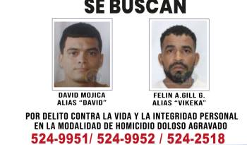 Se espera que las personas con información de los individuos se pongan en contacto con las autoridades pertinentes.