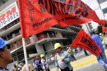 Los sindicalistas acordaron volver a reunirse el próximo jueves 11 de enero a las 4:00 p.m.