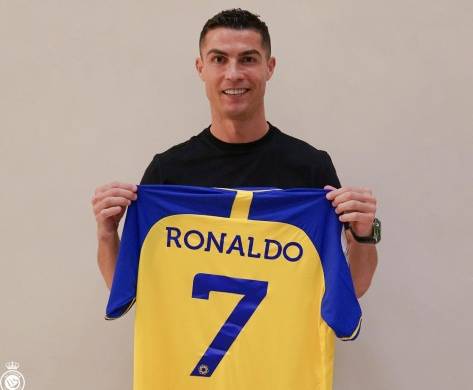 El astro portugués Cristiano Ronaldo
