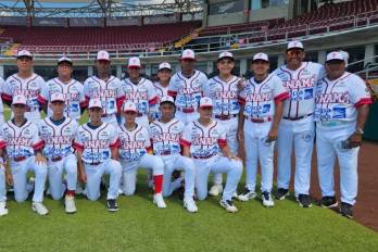 Selección de Panamá en la Serie del Caribe Kids.
