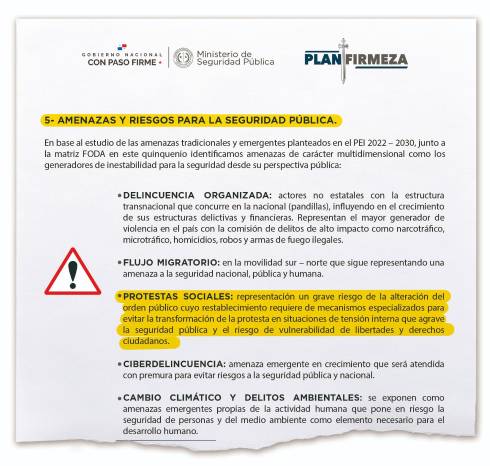 ¿Seguridad o vigilancia? Ministerio de Seguridad combate la ‘desinformación’ con nueva ‘escuela’