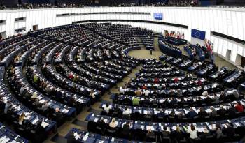 Fotografía de archivo de un pleno del Parlamento Europeo en Estrasburgo (Francia).