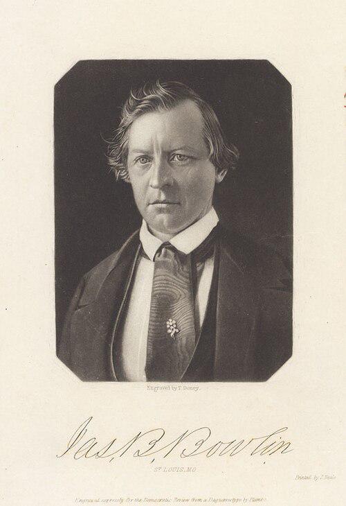 James B. Bowlin, uno de los comisionados de Estados Unidos ante la Nueva Granada.