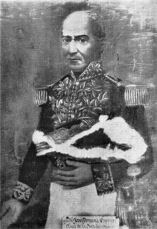 José Domingo Espinar, político y militar colombiano al mando del istmo durante 1830.