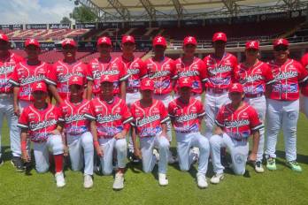 El conjunto panameño en la Serie del Caribe Kids.