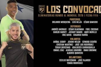 La selección de Panamá ya tiene sus jugadores elegidos para sus últimos dos partidos de las eliminatorias rumbo al Mundial 2026