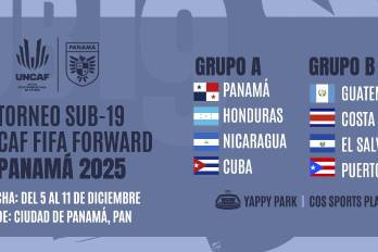 Por primera vez en la historia de la Unión Centroamericana de Fútbol (UNCAF), el Torneo UNCAF FIFA Forward, reservado para las selecciones masculinas de Centroamérica en la categoría Sub-19, llega a Panamá.