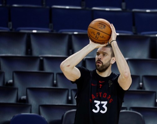 El entrenador, Nick Nurse, aseguró que Gasol está preparado para jugar y desempeñar su rol en el equipo.