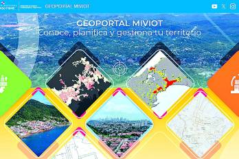 Geoportal, página de inicio