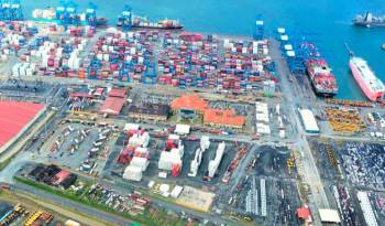 Puertos panameños movilizan 16,4% más contenedores a marzo de 2024