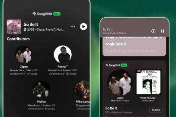 La función SongDNA, disponible en Spotify Premium.