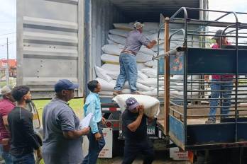 El MIDA inició la distribución de los insumos en ambas provincias como parte del programa bilateral que contempla el suministro de 1,000 toneladas anuales de nutrientes agrícolas.