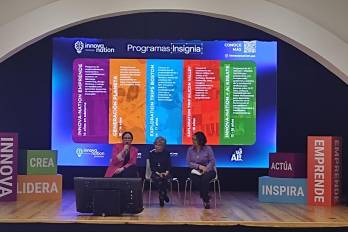 El Innova Nation es un evento de inspiración y empoderamiento para estudiantes.