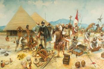 ’El negocio de El Trueque’ (1983-1984) , una obra del maestro panameño Horacio Rivera.