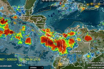 Muestra del Sistema de Regional de Monitoreo de Cathalac.