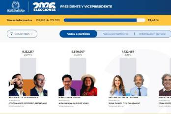 Elecciones de Colombia: Abelardo de la Espriella y Cepeda avanzan a segunda vuelta