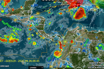 Muestra del Sistema de Regional de Monitoreo de Cathalac.