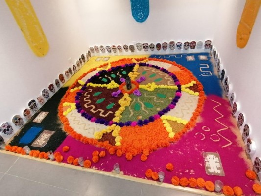 Altar en Panam&aacute; del D&iacute;a de los Muertos