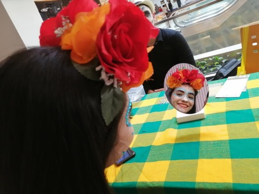Altar en Panam&aacute; del D&iacute;a de los Muertos