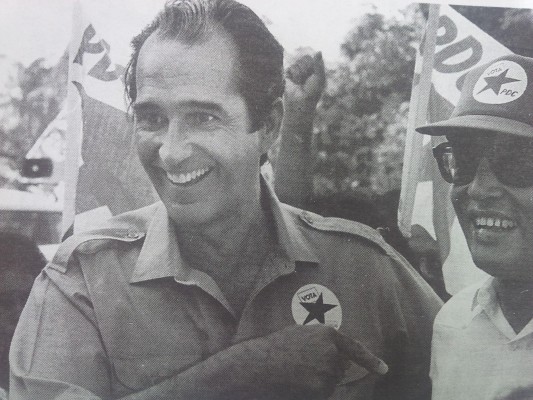 Ricardo Arias Calderón, campaña electoral de 1989  .