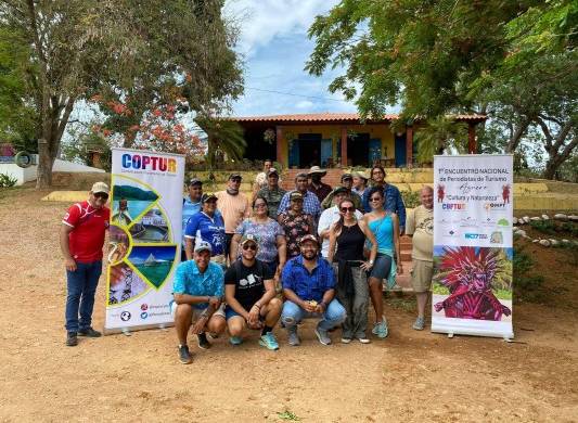 Los periodistas y comunicadores de turismo visitaron la finca Pamel en La Villa de Los Santos.