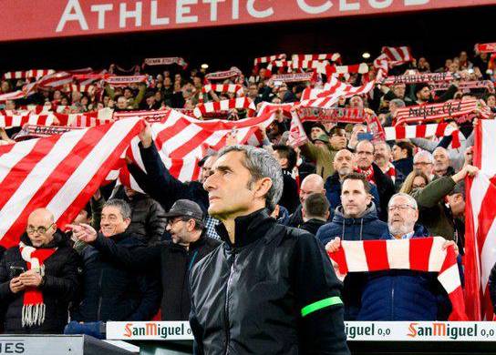 Ernesto Valverde, entrenador del Athletic.