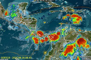 Muestra del Sistema de Regional de Monitoreo de Cathalac.