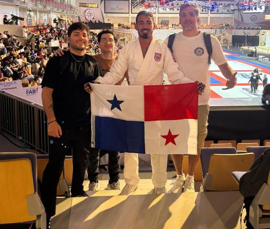 Delegación panameña completa actuación sólida en el Mundial de Jiu-Jitsu en Emiratos Árabes.
