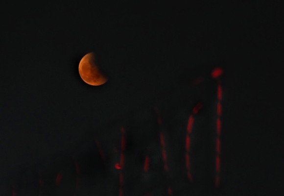 La luna vuelve a eclipsarse y el fenómeno no se repetirá en tres años