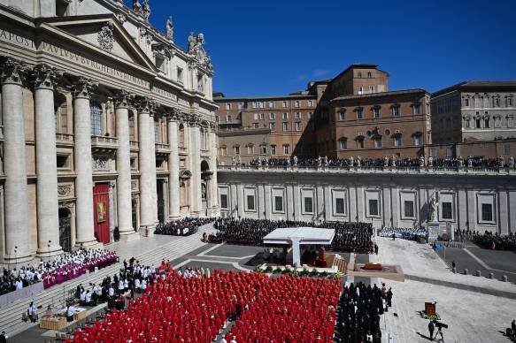 Las 10 frases impactantes de la homilía en el funeral del papa Francisco
