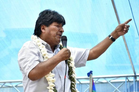 El expresidente de Bolivia Evo Morales, en una imagen de archivo.