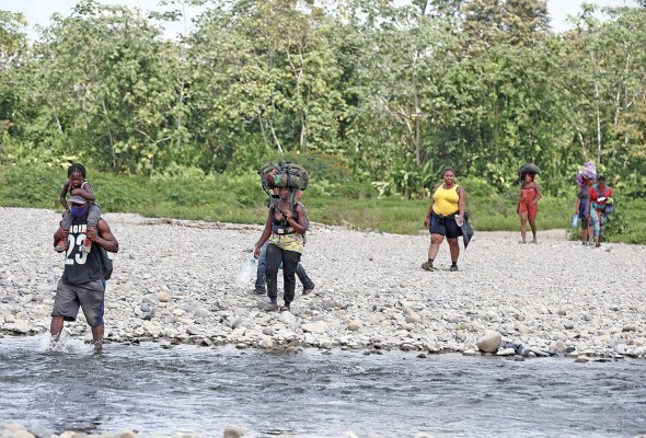Panamá experimenta una llegada sin precedentes de migrantes.