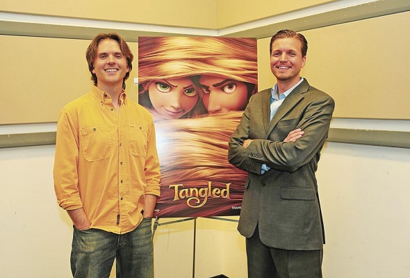 Howard y Nathan Greno dirigieron 'Enredados' en 2010.