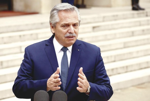 Alberto Fernández, presidente argentino