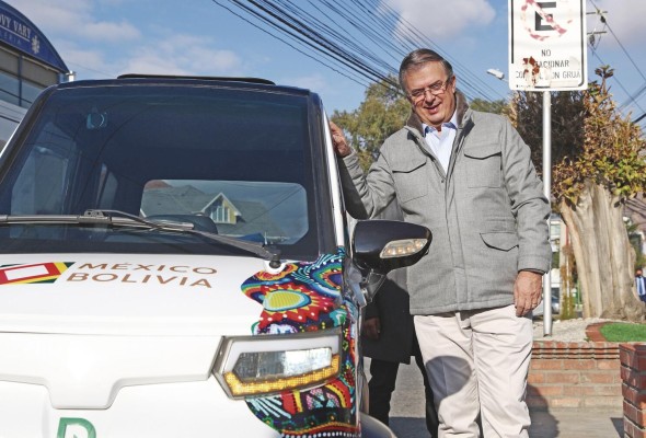 El ministro de Relaciones Exteriores de México, Marcelo Ebrard.