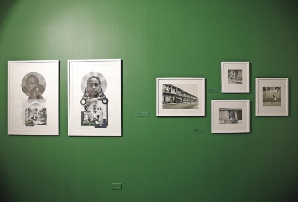 Varios de los artistas exploraron la temática de la exposición desde sus raíces étnicas.